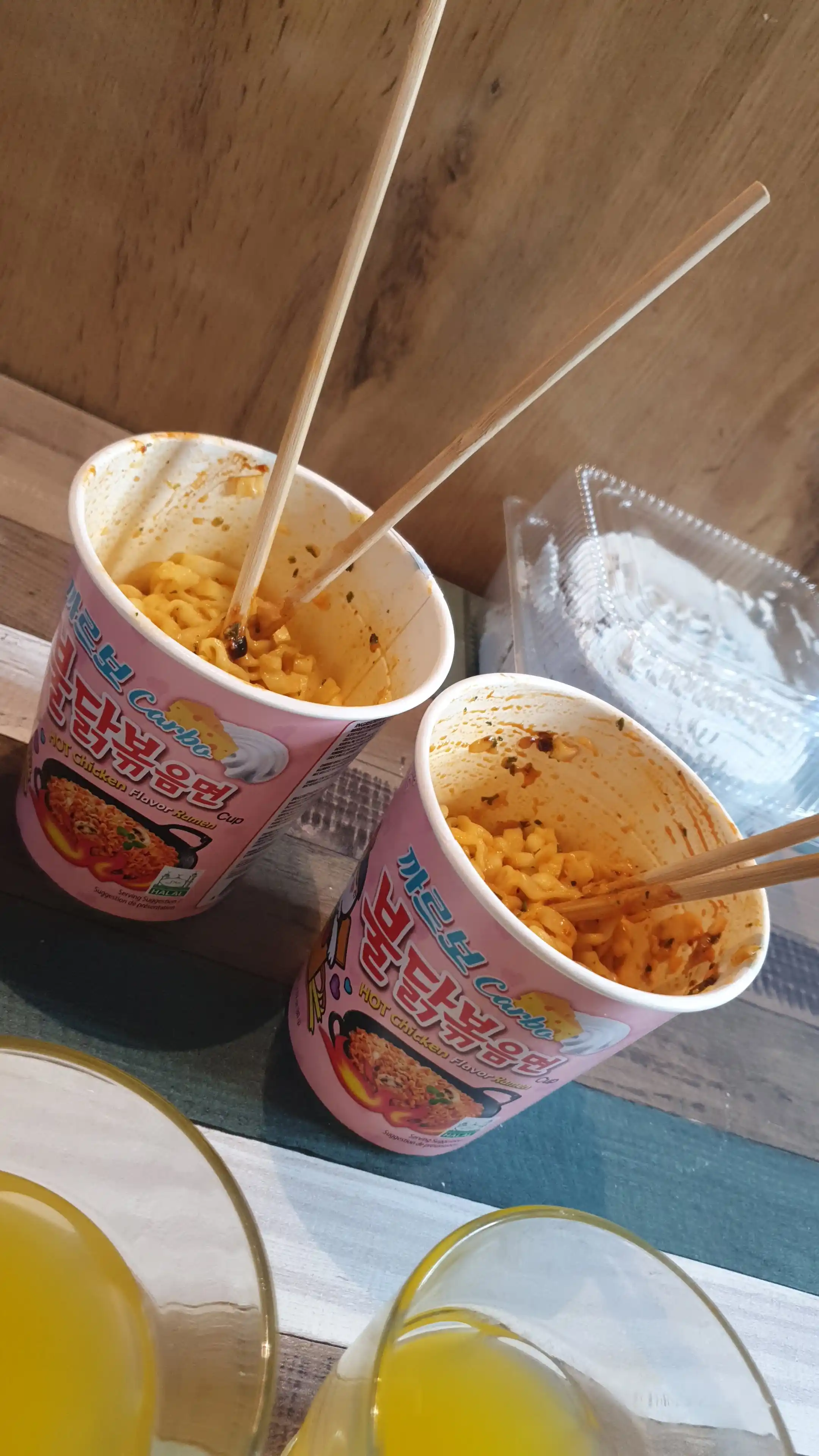 Лапша быстрого приготовления Samyang Cup Buldak Carbonara, 80 гр