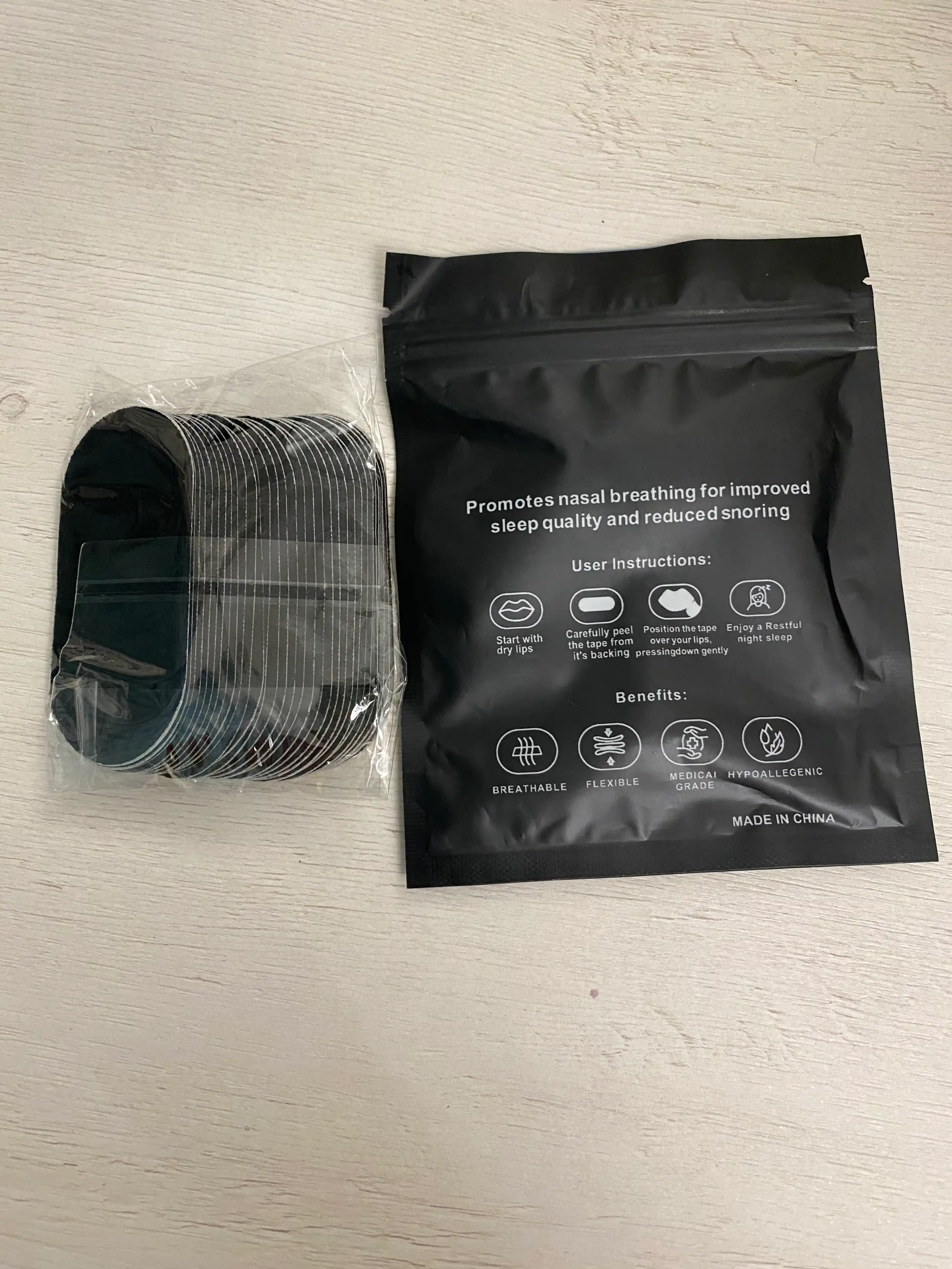 Пластырь для сна, против храпа и сухости во рту 30 штук, mouth tape
