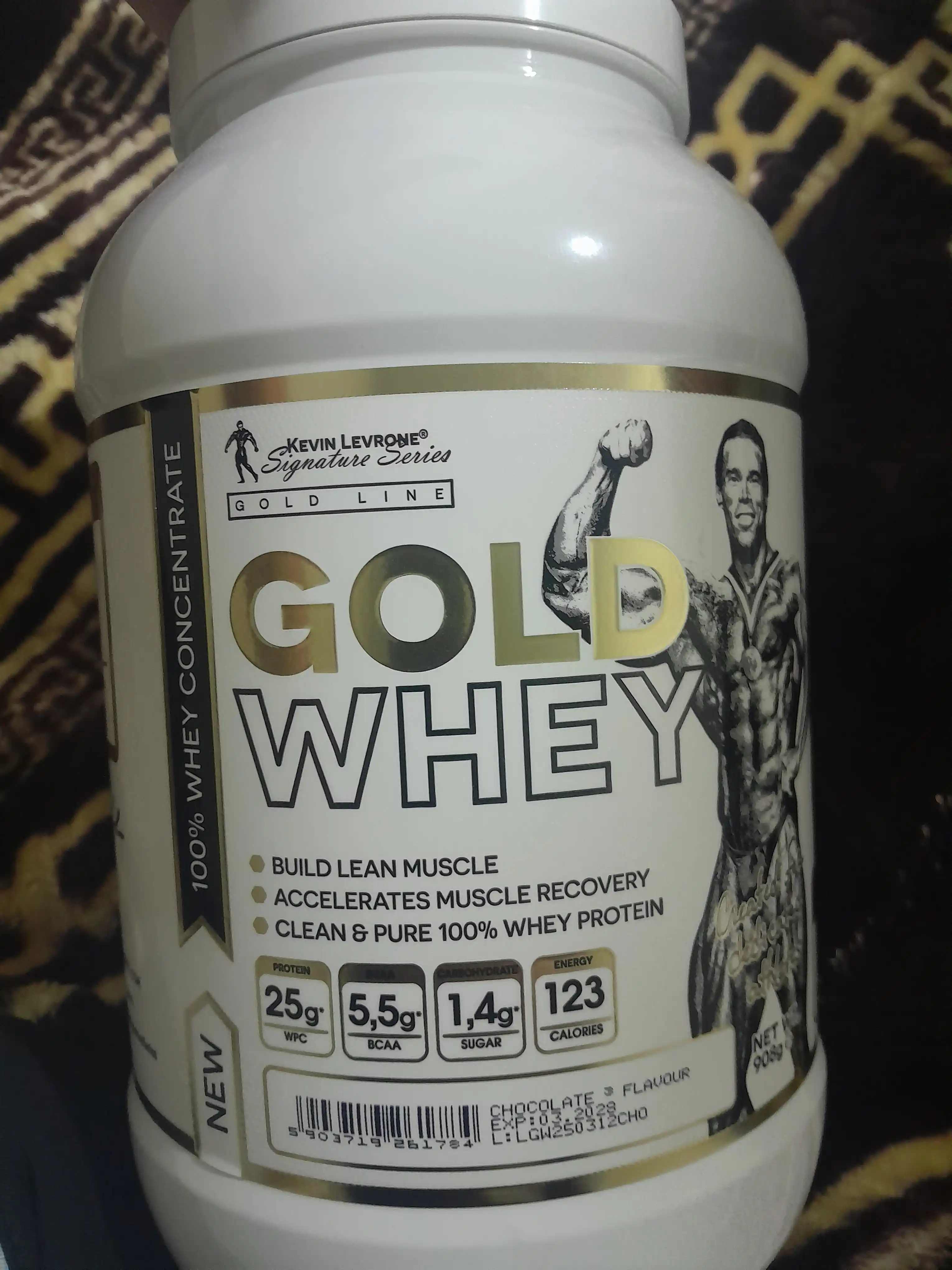 Протеин Kevin Levrone Gold Whey, 30 порций, 908 г