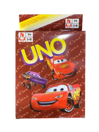 Карточная настольная игра UNO — семейная игра для 2–10 игроков, 7+ — JIYTOYS-UNOCLASSIC-АЛЫЙ