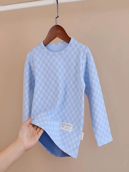 Bolalar pijamasi, paxta, shim bilan, o'g'il bolalar uchun, Elankids - 