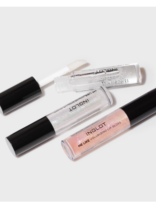 INGLOT Me Like Блеск для увеличения губ 3D-объем, увлажнение без липкости 4.8 мл