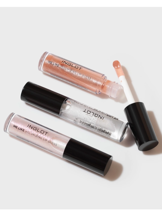 INGLOT Me Like Блеск для увеличения губ 3D-объем, увлажнение без липкости 4.8 мл