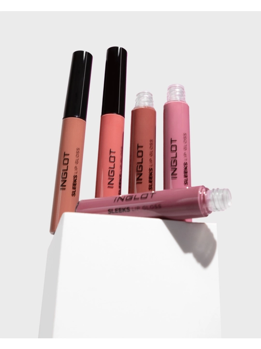 INGLOT Sleeks Lip Gloss yorqinligi, quvvati, yorqinligi va hajmi
