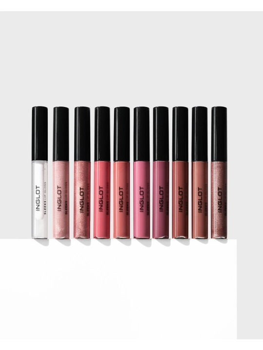 Блеск для губ INGLOT Sleeks Lip Gloss питание, сияние и объем