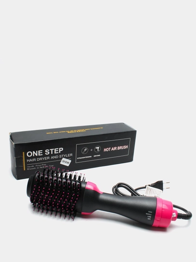 Фен, расческа для укладки волос One Step, 3 в 1 — 0900894-SOCHTURMAKLASH