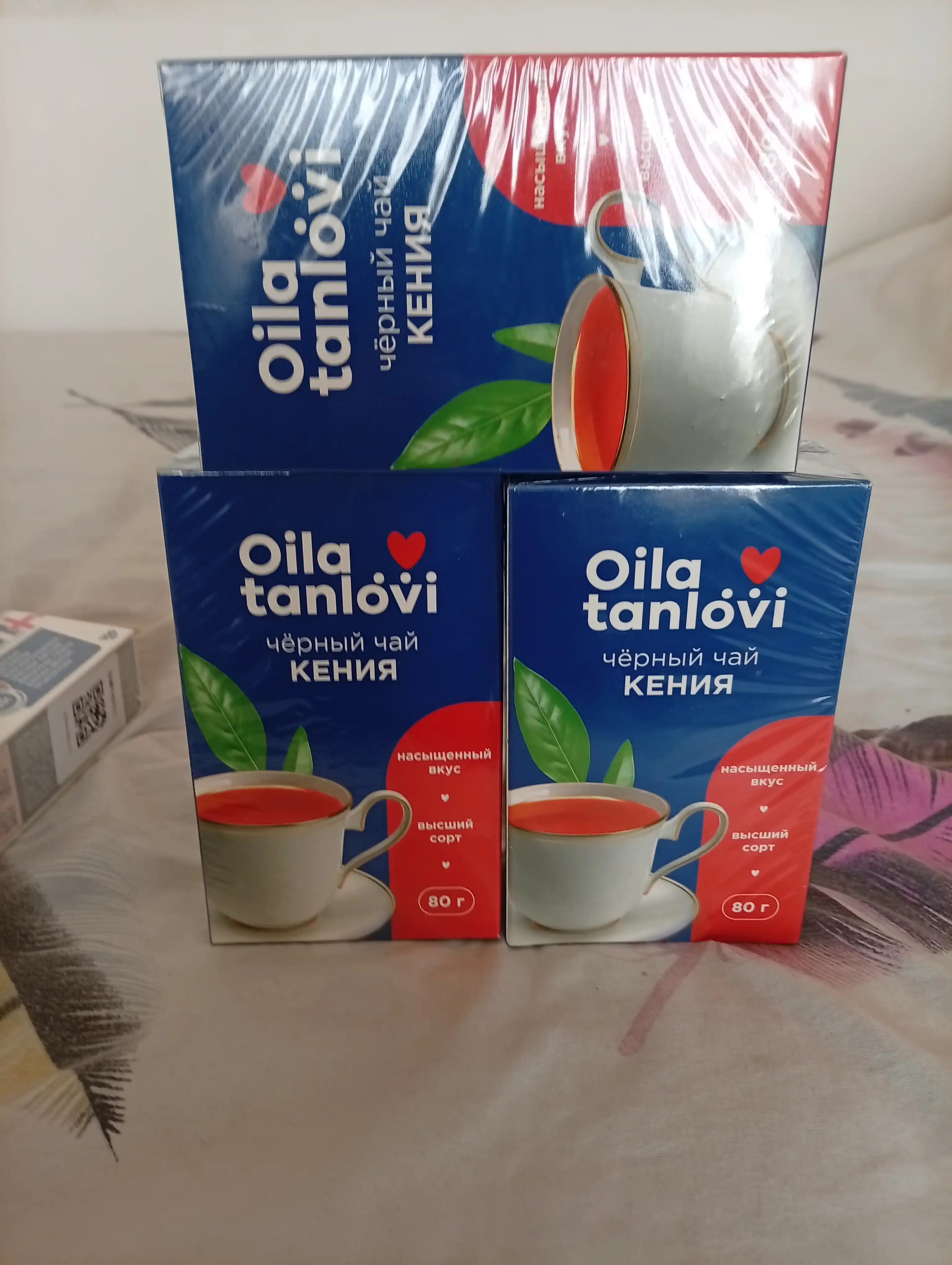 Чай черный Oila tanlovi "Кения", гранулированный, 80 г