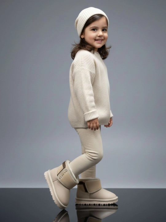 Qadamcha Shoes – Bolalar uchun qishki uggilar / etiklar - 