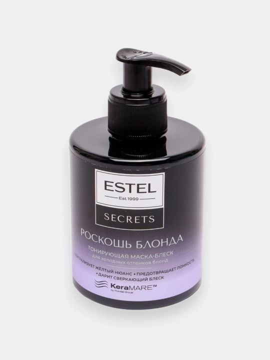 Маски Estel Secrets для окрашенных и повреждённых волос — блеск и восстановление, 275 мл