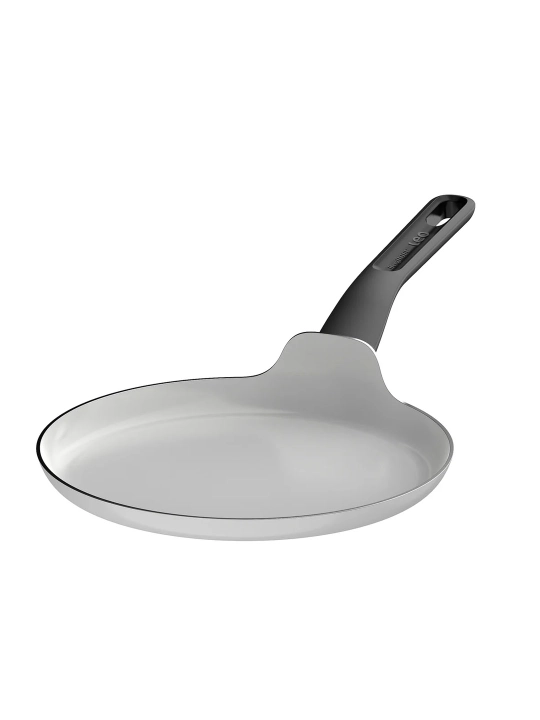 Блинница BergHOFF Glints Spirit, антипригарное покрытие, белая, 24см
