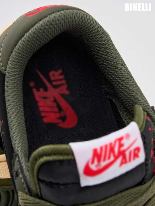 Erkak, o‘smir uchun krossovkalar Nike Air Jordan 1 Low, katta o‘lchamlar, buyuklar, 45-47