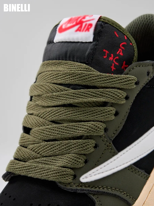 Erkak, o‘smir uchun krossovkalar Nike Air Jordan 1 Low, katta o‘lchamlar, buyuklar, 45-47