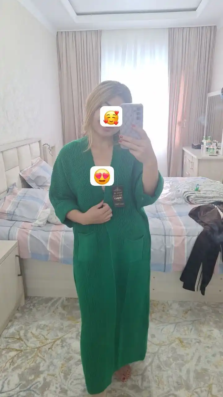 Ayollar kardigani, Oversize, to‘qilgan poncho, ayollar uzun kardigani, 48 -56