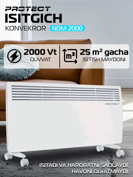 PROTECT elektr konvektorli isitgich
