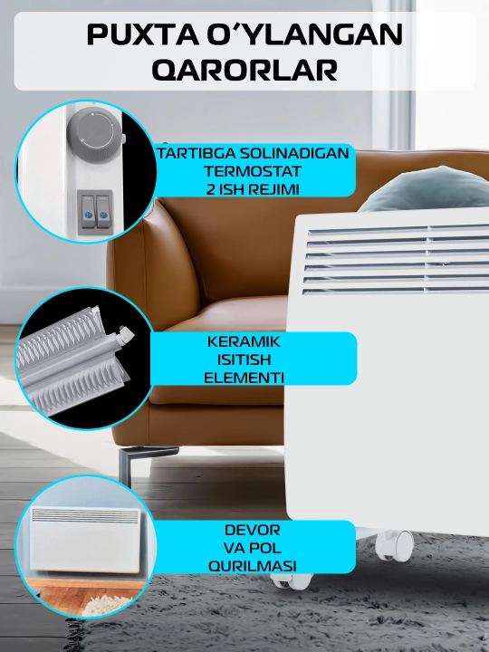 PROTECT elektr konvektorli isitgich