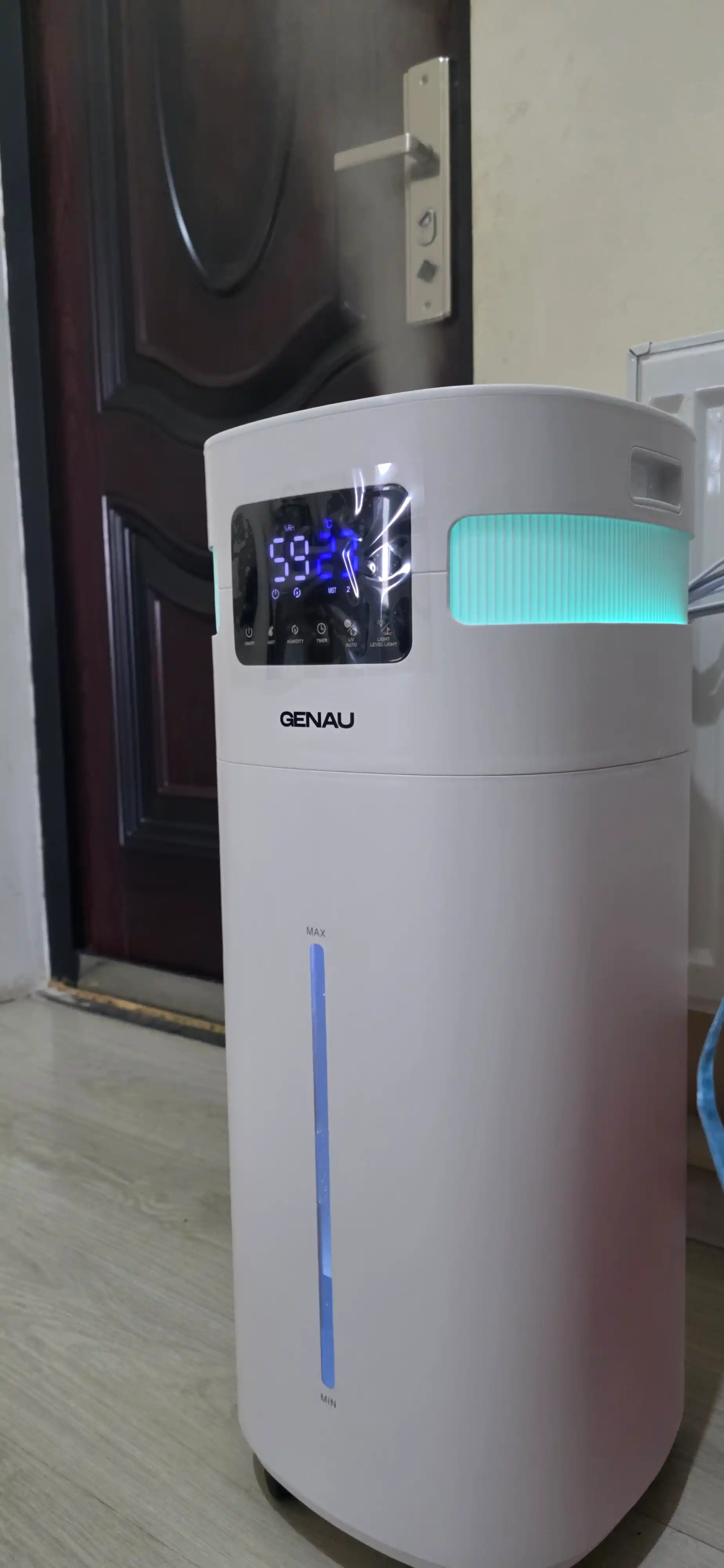 Увлажнитель воздуха Genau Fresh Air, борьба с сухим воздухом и вирусами, 20 л *AH0-01A