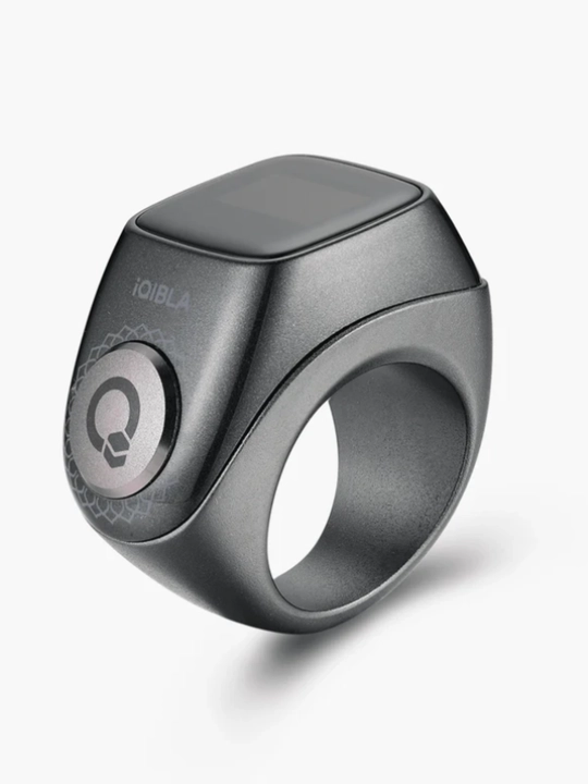 Zikr Ring Flex Pro, смарт кольцо с зарядным кейсом, тасбих шагомер, универсальный размер