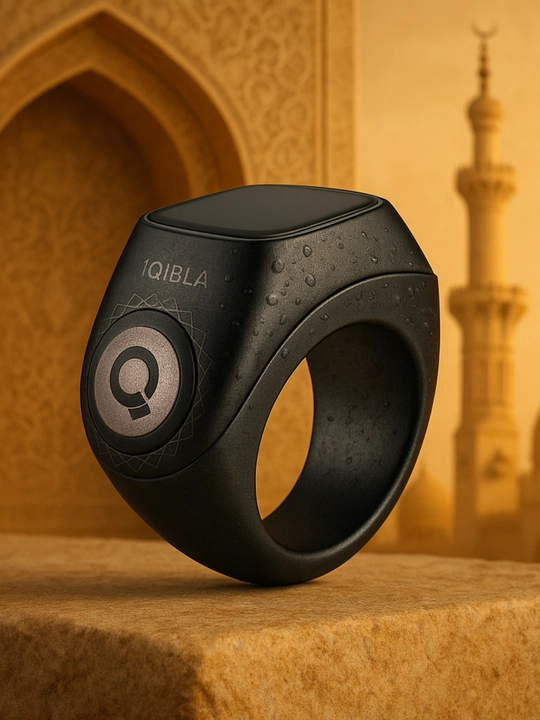 Zikr Ring Flex Pro, смарт кольцо с зарядным кейсом, тасбих шагомер, универсальный размер