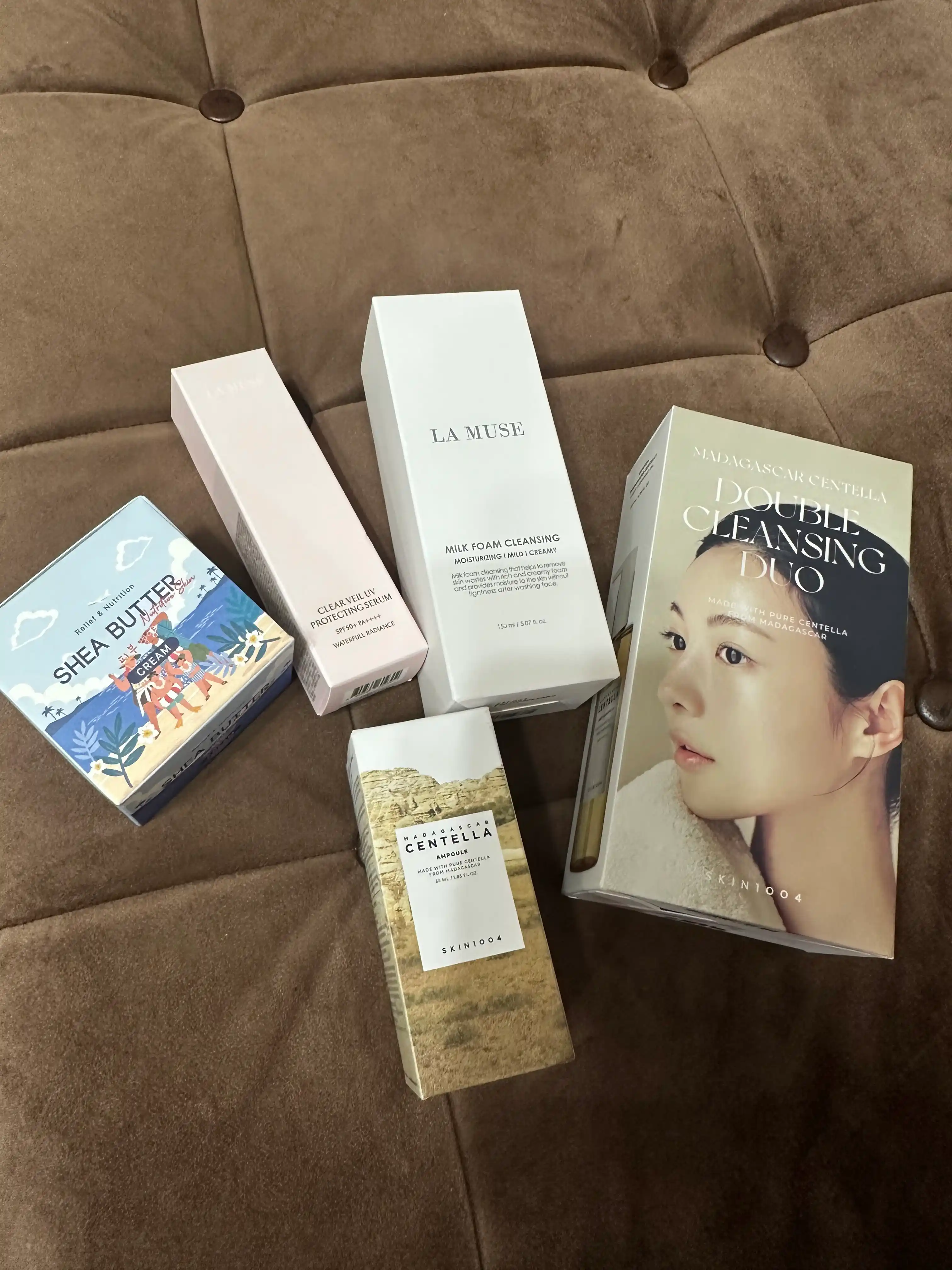 Ikki bosqichli tozalash to'plami, SKIN1004, Madagascar Centella, Double cleansing duo