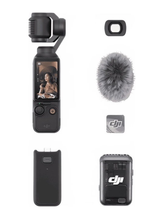 Ekshn-kamera DJI Osmo Pocket 3 Creator Combo, 1” CMOS sensori, 4K/120 kadr/soniyada video