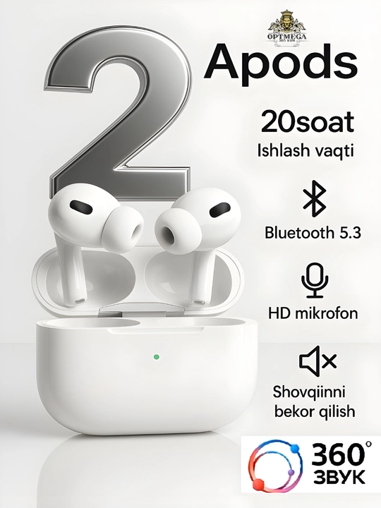 Simsiz Naushniklar APods Pro, pods 3, pro 5, max, M10, AIR 31