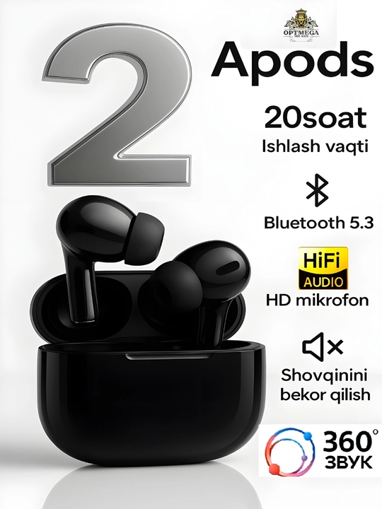 Simsiz Naushniklar APods Pro, pods 3, pro 5, max, M10, AIR 31