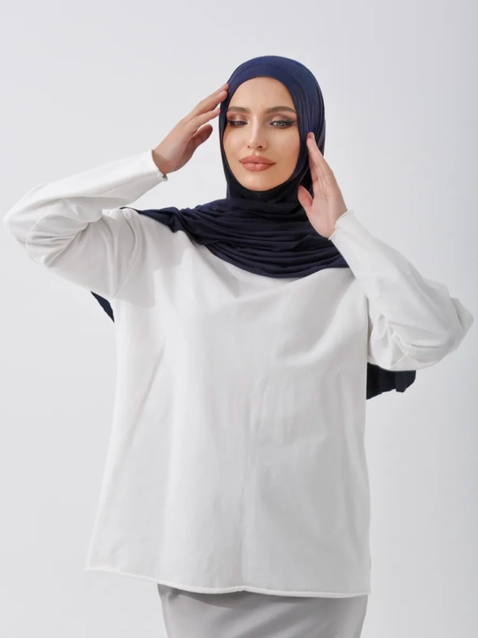 Kaliforniya tayyor kiymali sharf ayollar ro‘moli,hijob, haj va umra uchun mos, 175 x 75 sm