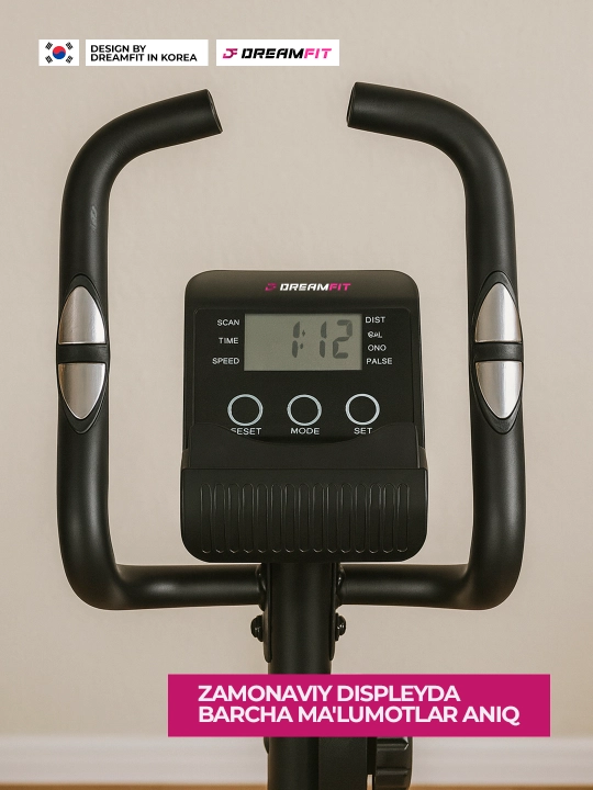 Elliptik trenajor, velo chang'i Dreamfit