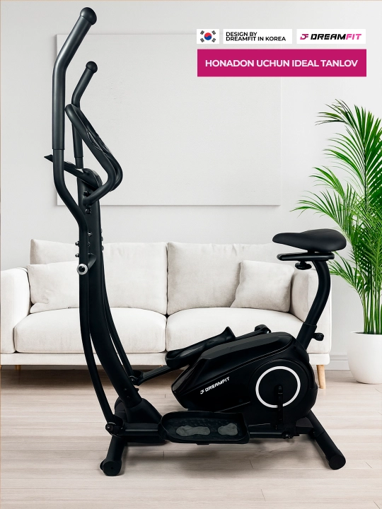 Elliptik trenajor, velo chang'i Dreamfit