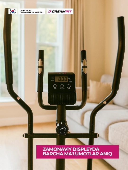 Elliptik trenajor, velo chang'i Dreamfit