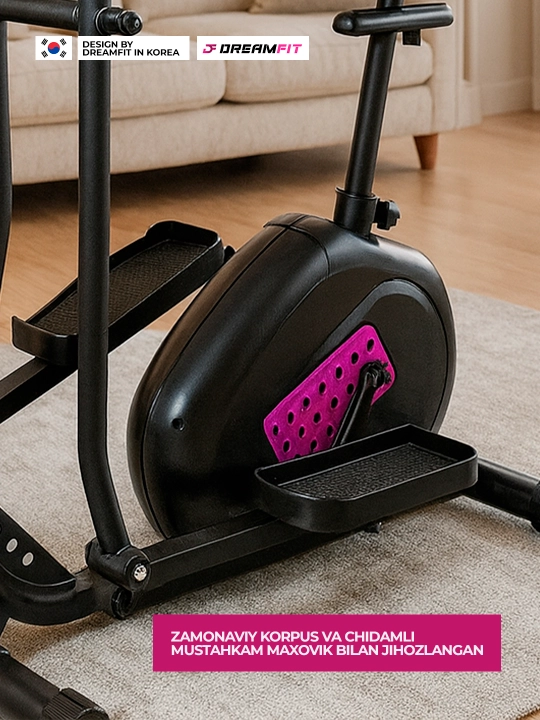 Elliptik trenajor, velo chang'i Dreamfit