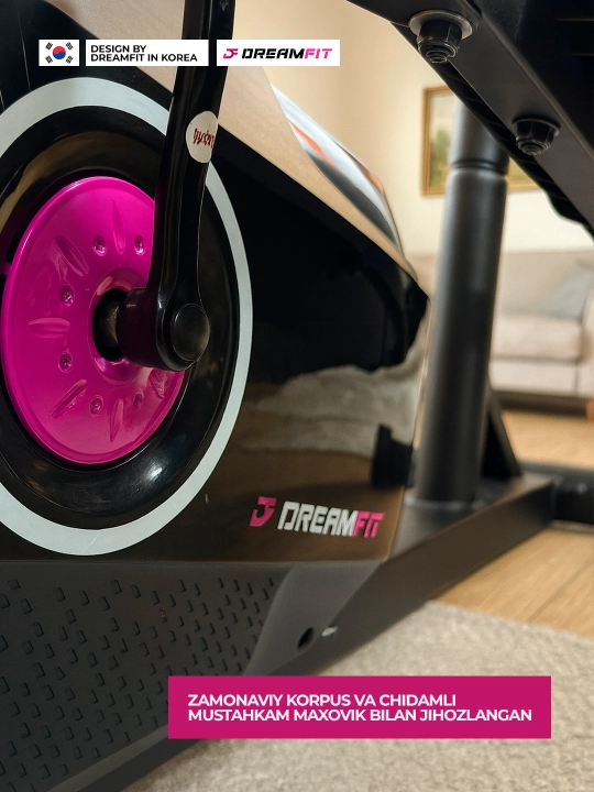 Elliptik trenajor, velo chang'i Dreamfit