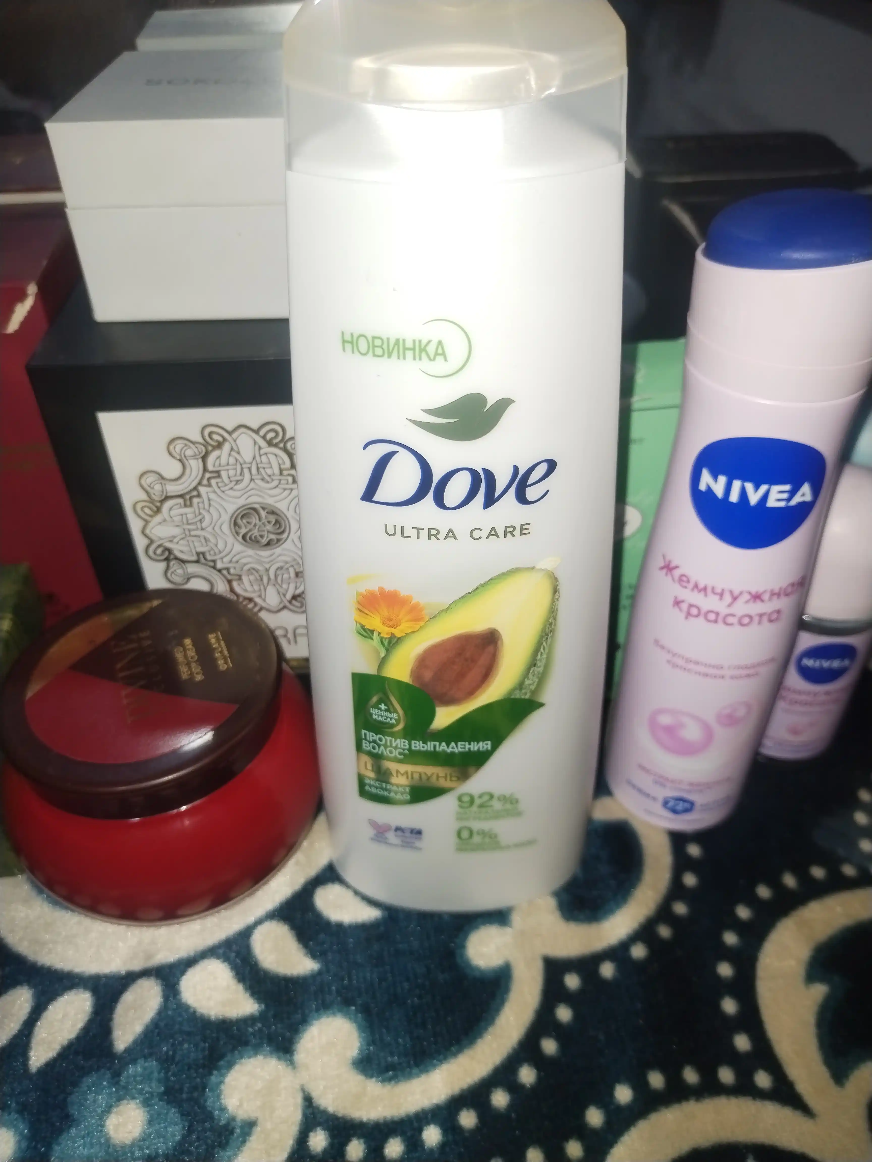 Шампунь для волос Dove, с экстрактом авокадо, против выпадения волос, 400 мл