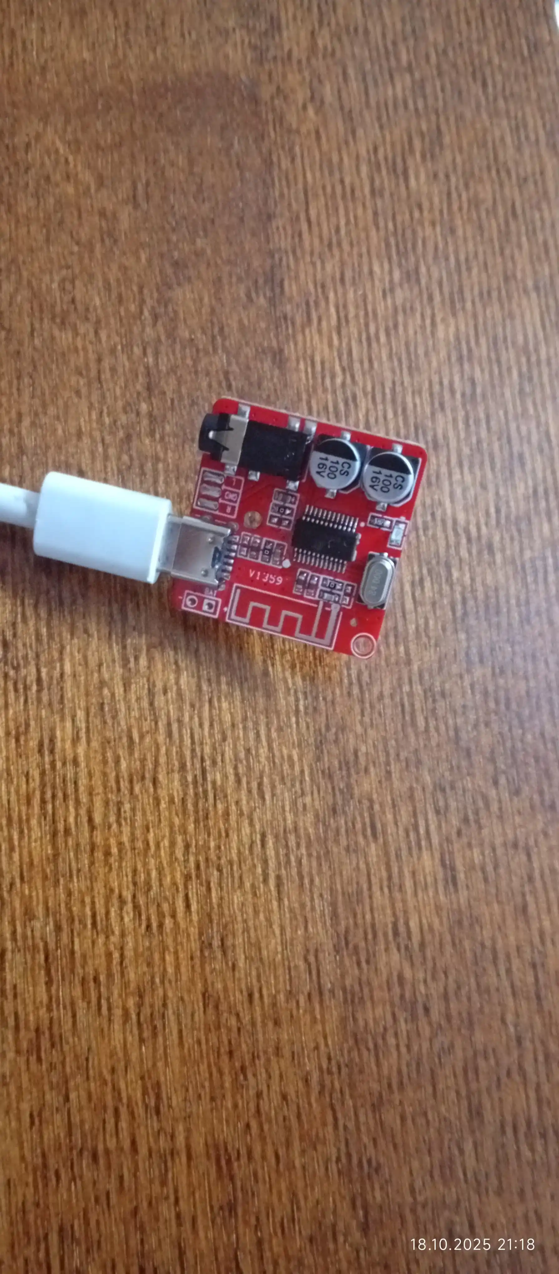 VHM-314 Bluetooth 5.0 MP3 декодер, Type-C, стерео, беспроводной модуль