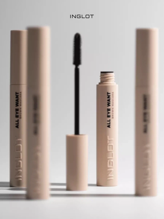 INGLOT Mascara тушь для ресниц, удлиняет, разделяет, придаёт объём, стойкая 8,5 мл