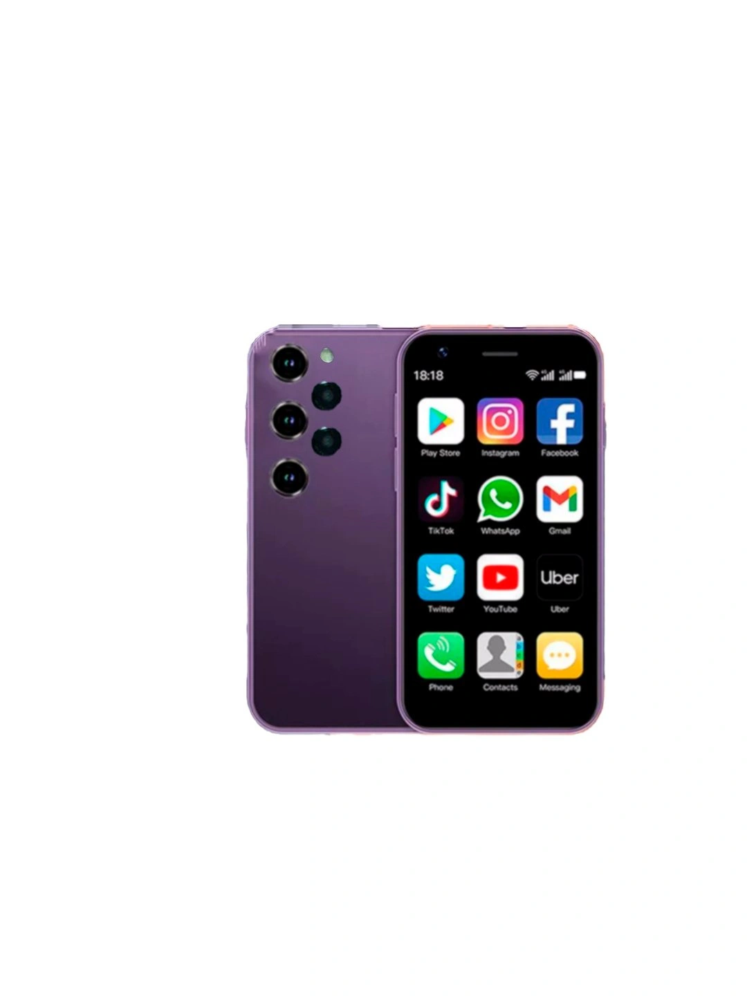 Mini smartfon, sensorli telefon, Android 12, xotirasi 2/16 GB 738150 so ...