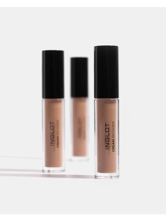INGLOT Бронзер-скульптор кремовый Cream Bronzer с аппликатором для контуринга, 5 мл