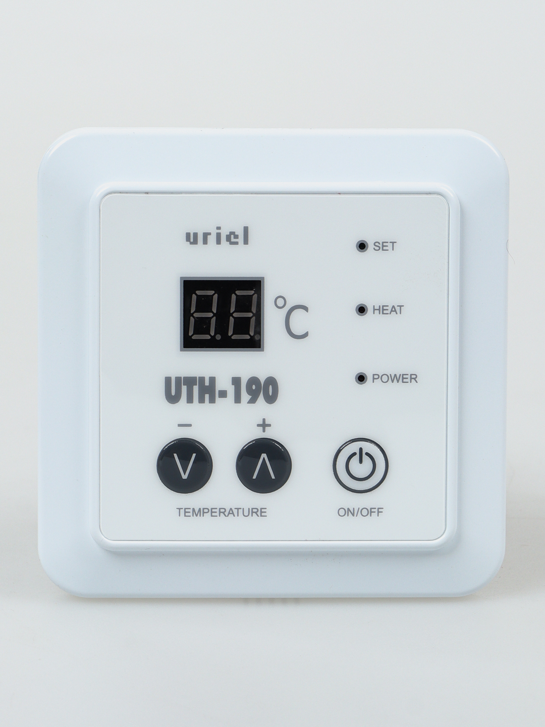 Elektron termoregulyator UTH-190 — issiq pol va isitish tizimlari uchun raqamli termostat
