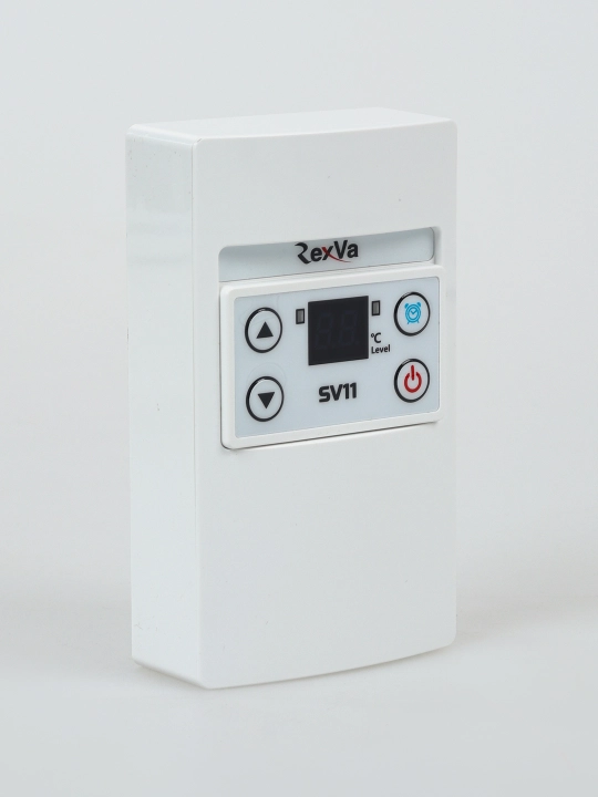 Energiya tejovchi SV11 KR termoregulyatori — avtomatik harorat boshqaruvi bilan
