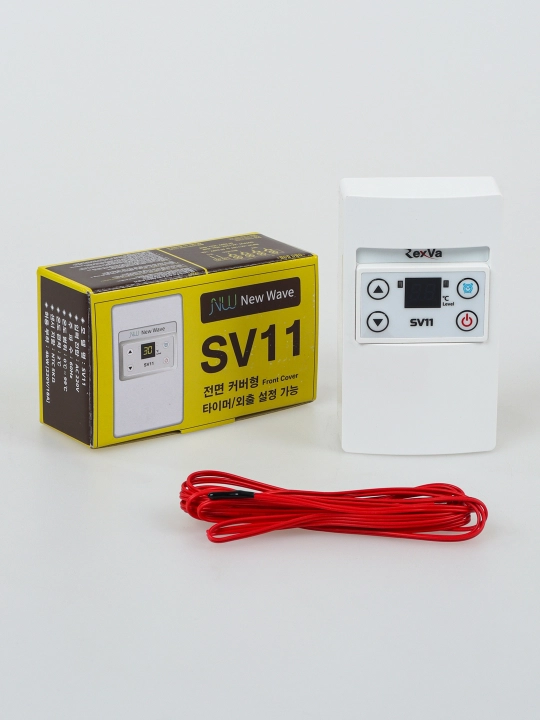 Energiya tejovchi SV11 KR termoregulyatori — avtomatik harorat boshqaruvi bilan
