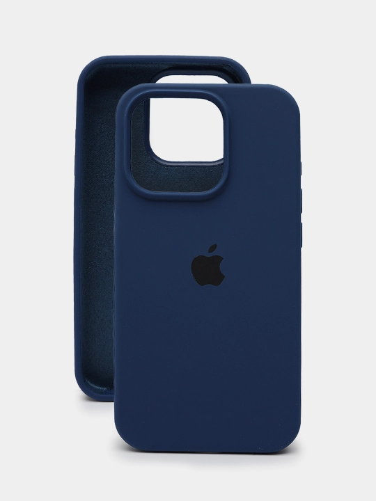 Чехол на iPhone 7, 8, SE, XR, XS, 11, 12, 13, 14, 15, Pro, Maх, Mini, цветной, силиконовый