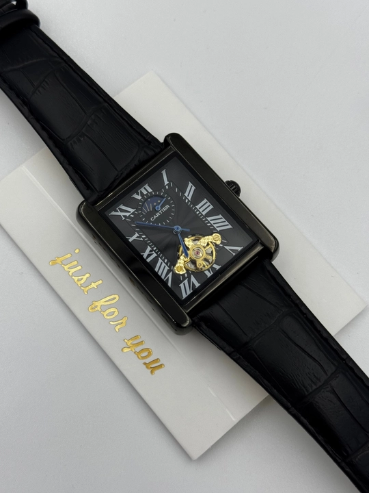 Cartier Tank MS mexanik soati, eko-charm kamar, kun va tun funksiyasi