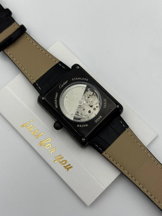 Cartier Tank MS mexanik soati, eko-charm kamar, kun va tun funksiyasi
