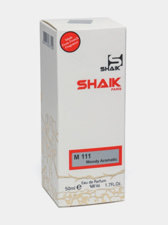 Parfyumlangan suv, Shaik № 111, erkaklar uchun, 50 ml