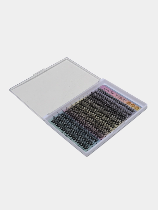 Профессиональный набор пучковых ресниц "Beautifullkiss Lash Kit"