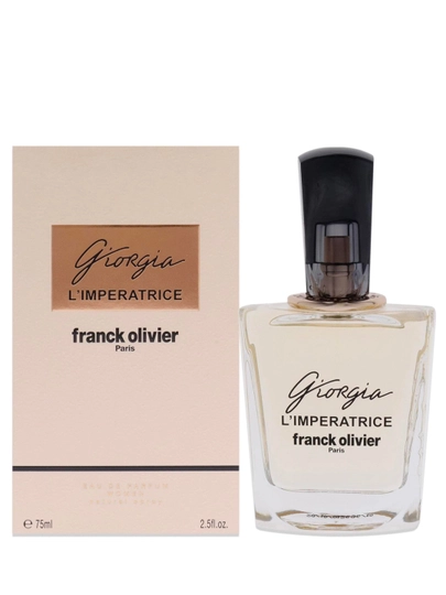 Franck Olivier Giorgia L'Imperatrice EDP, uniseks, meva-gul ifori, Fransiya, 75 ml - 