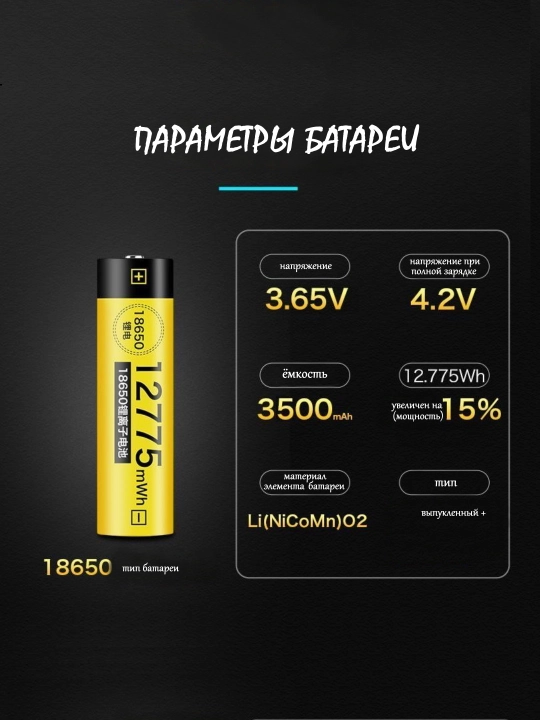 3,7V va Li-Ion va 1,5V akkumulyator batareyalari
