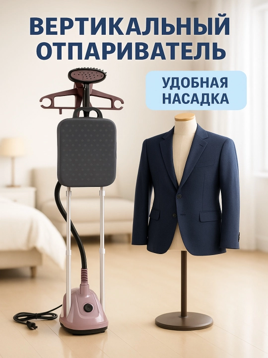 Kiyim uchun vertikal bug‘latgich - 