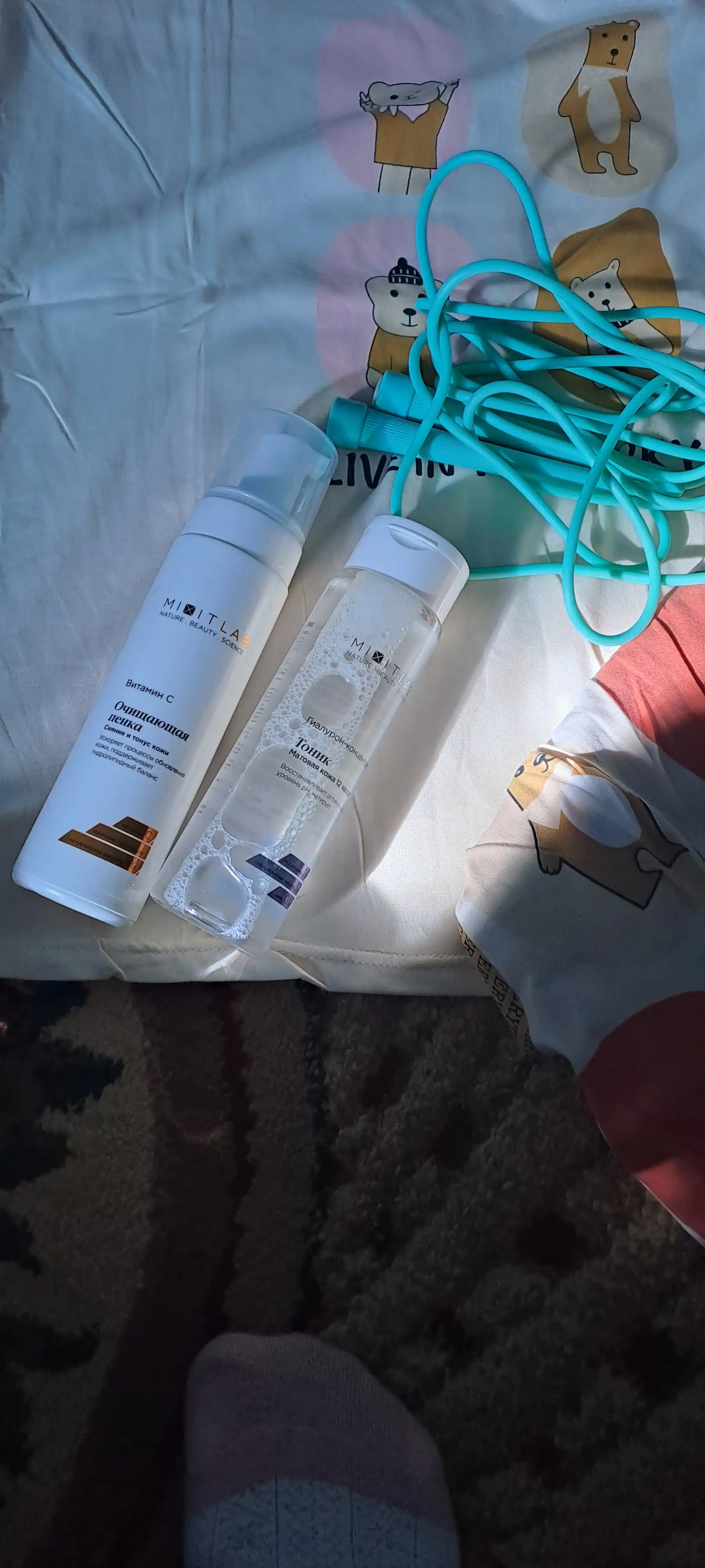 Тоник с ниацинамидом и цинком для жирной кожи MIXIT LAB Hyaluron Matte Skin, 250 мл