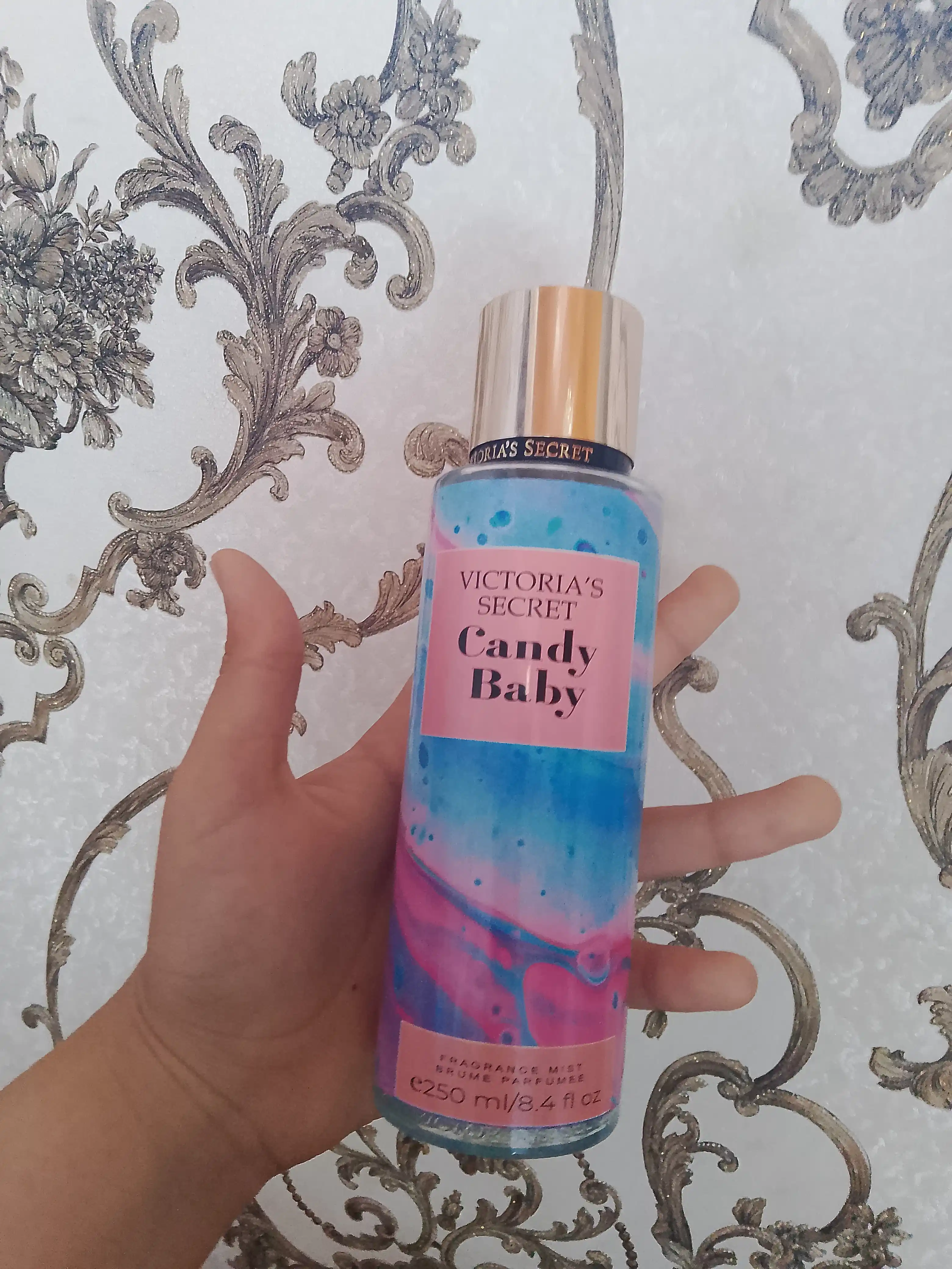 Sprey Victoria Secret Aqua kiss, Tempatation, Shimmer mist, 250 ml